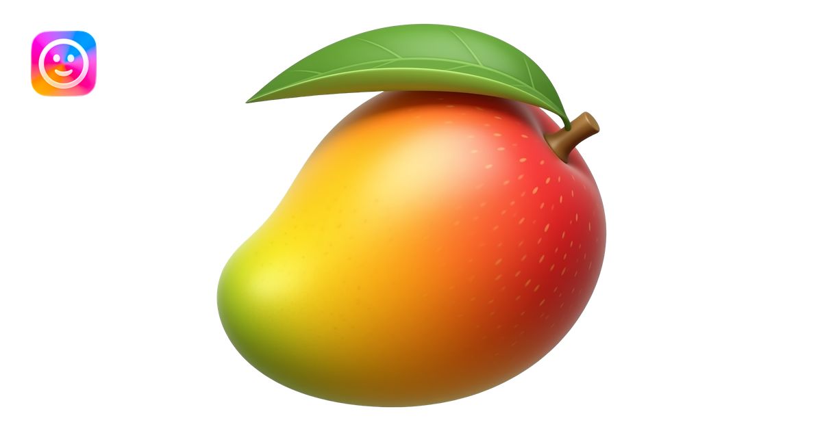 mango emoji | AI Emoji Generator