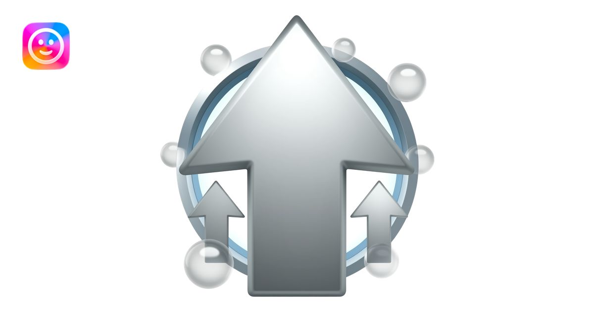 flechas hacia arriba emoji | AI Emoji Generator