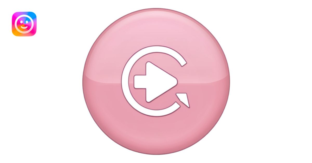 prime video aesthetic logo in pastel pink emoji | AI Emoji Generator