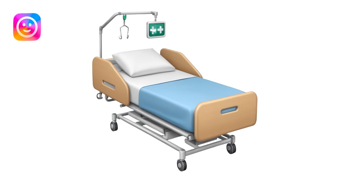 hospital bed emoji | AI Emoji Generator