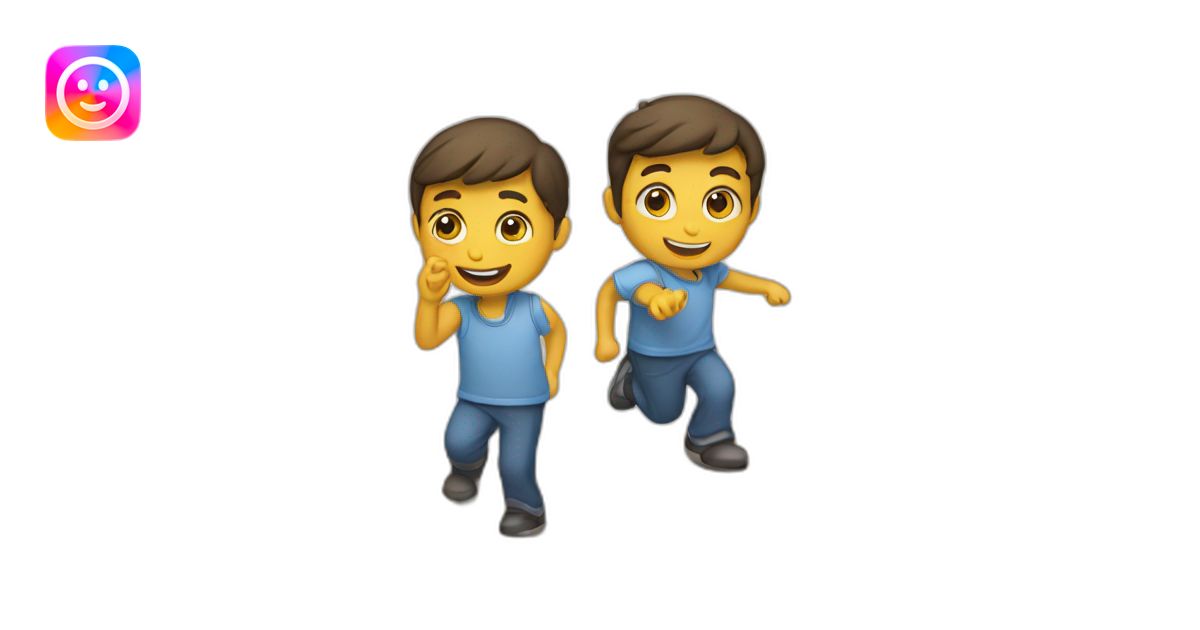 two steps ahead emoji | AI Emoji Generator