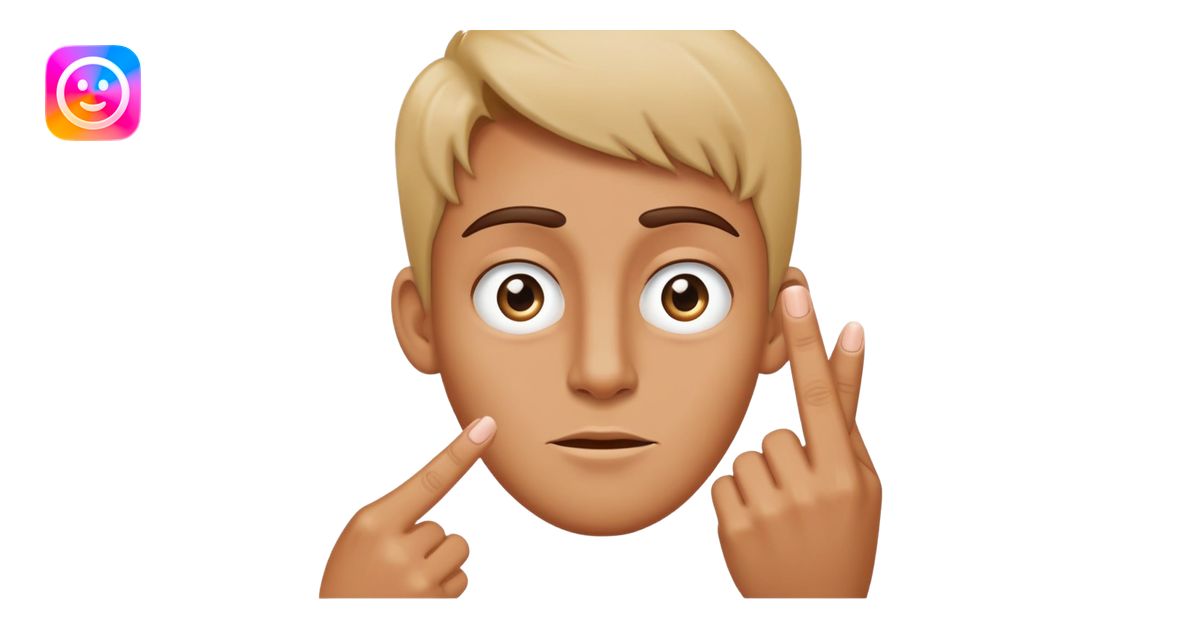 rolling eyes with middle finger emoji | AI Emoji Generator