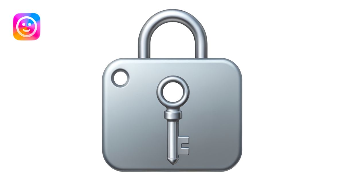 password icon key emoji | AI Emoji Generator