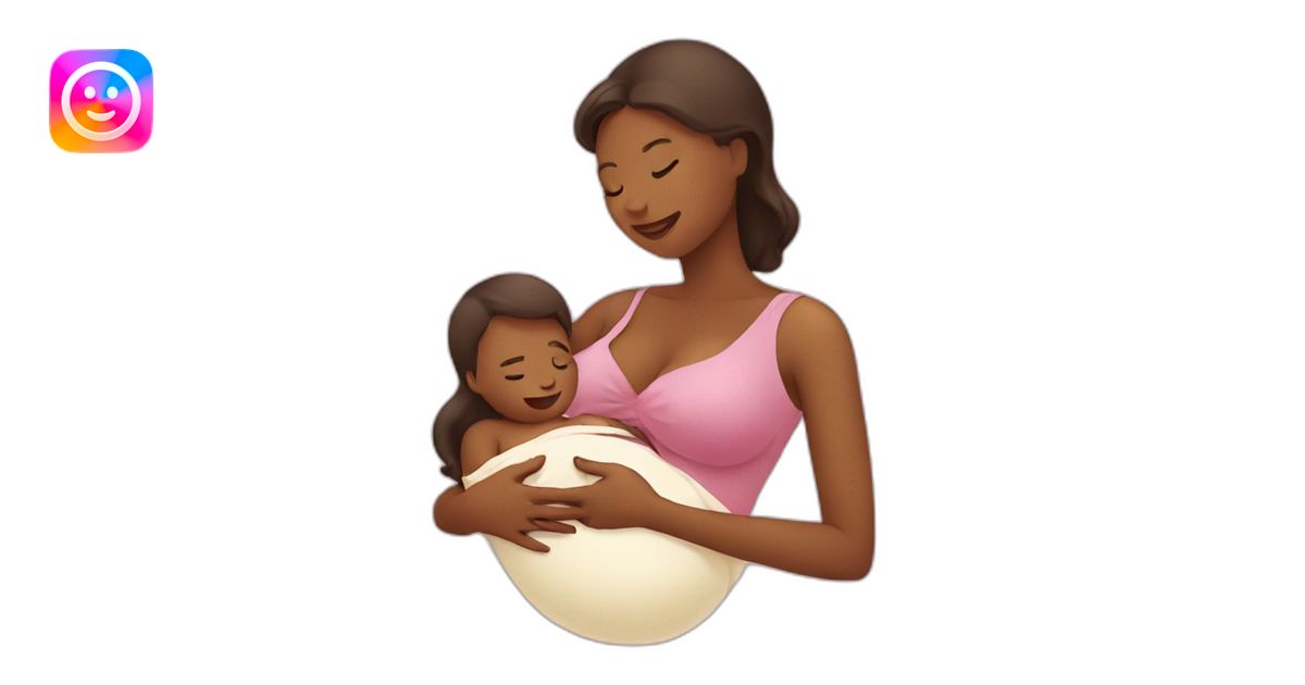 breast feeding emoji AI Emoji Generator