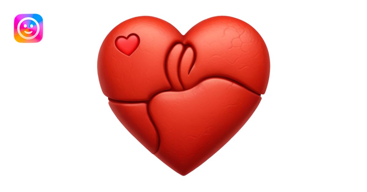 red beating heart emoji | AI Emoji Generator