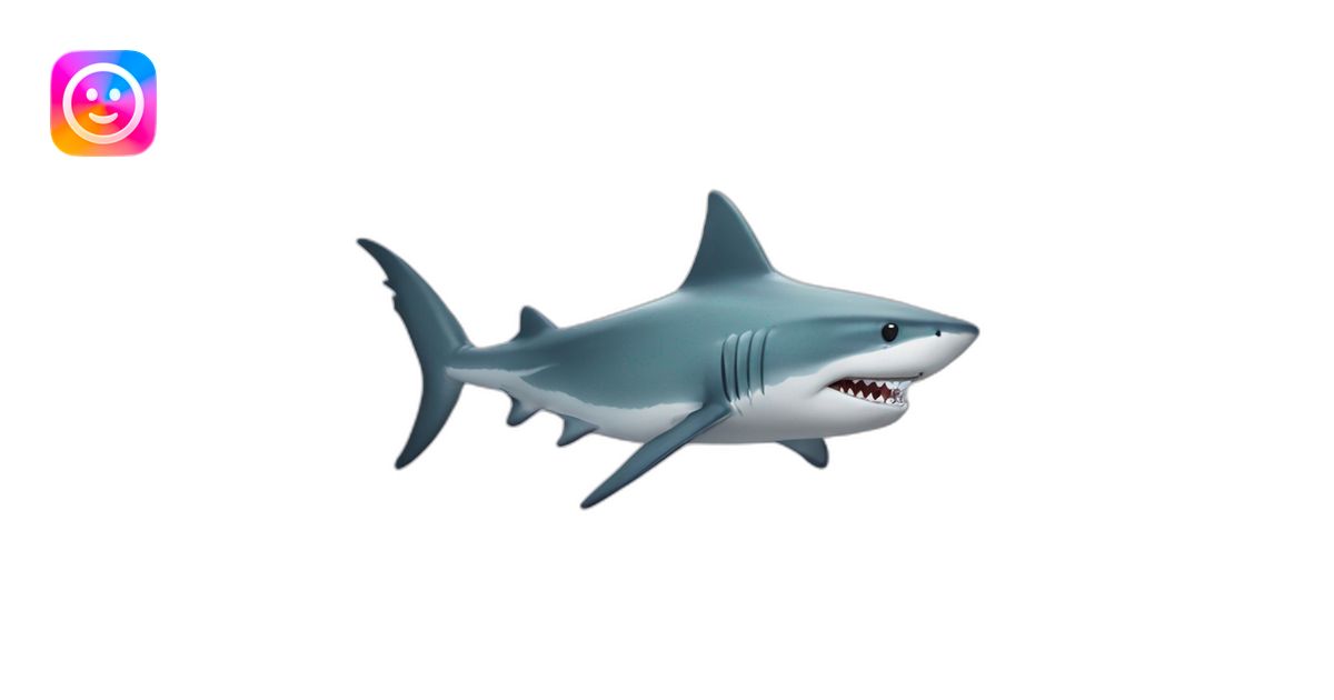 Requin qui fait un truc emoji | AI Emoji Generator