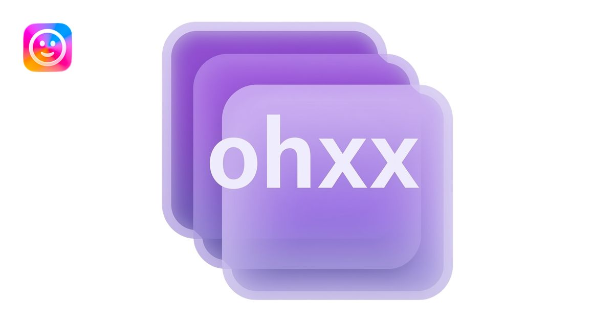 Purple color layer UI pop ups 2D render iPhone emoji png of a detailed ...