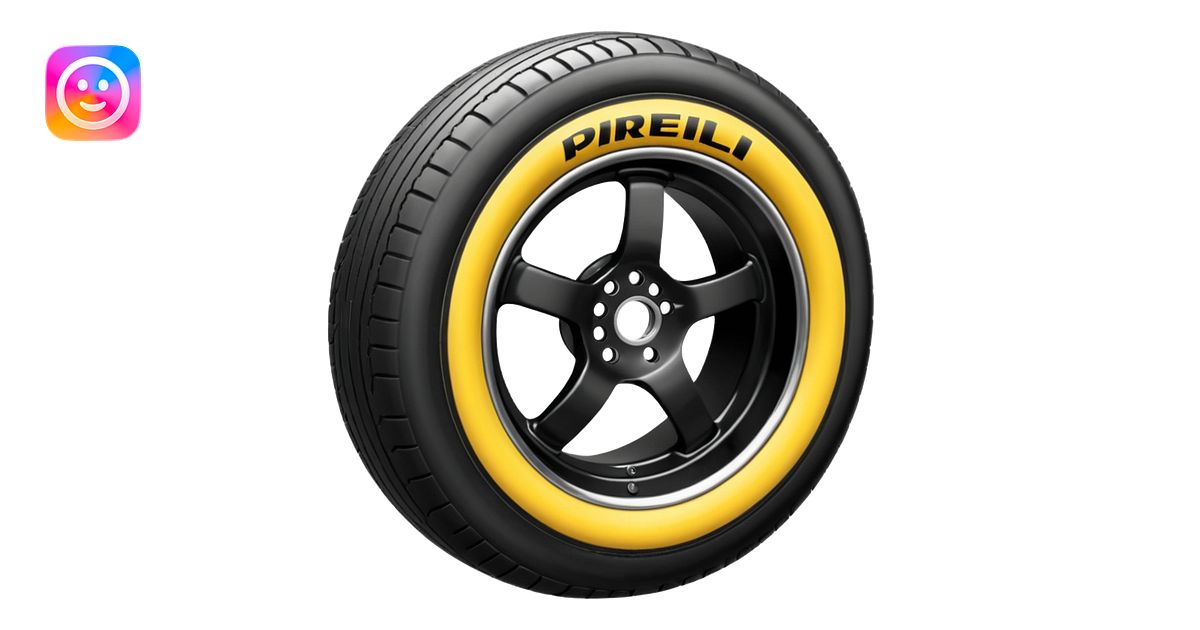 pirelli formula 1 tyre emoji | AI Emoji Generator