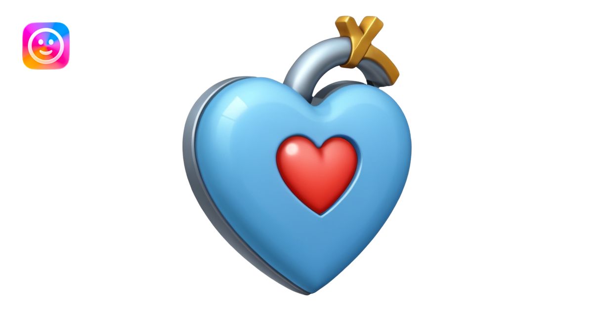 Emoji azul claro corazón roto emoji | AI Emoji Generator