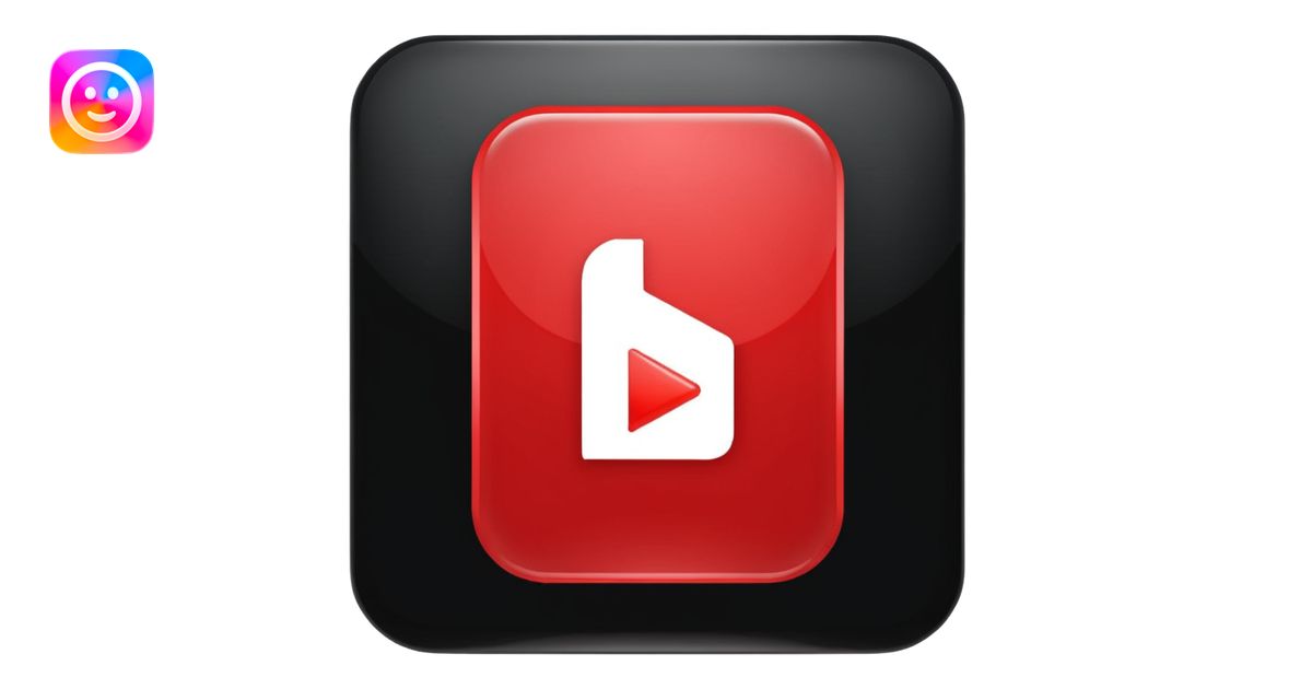 youtube logo play button animated emoji | AI Emoji Generator