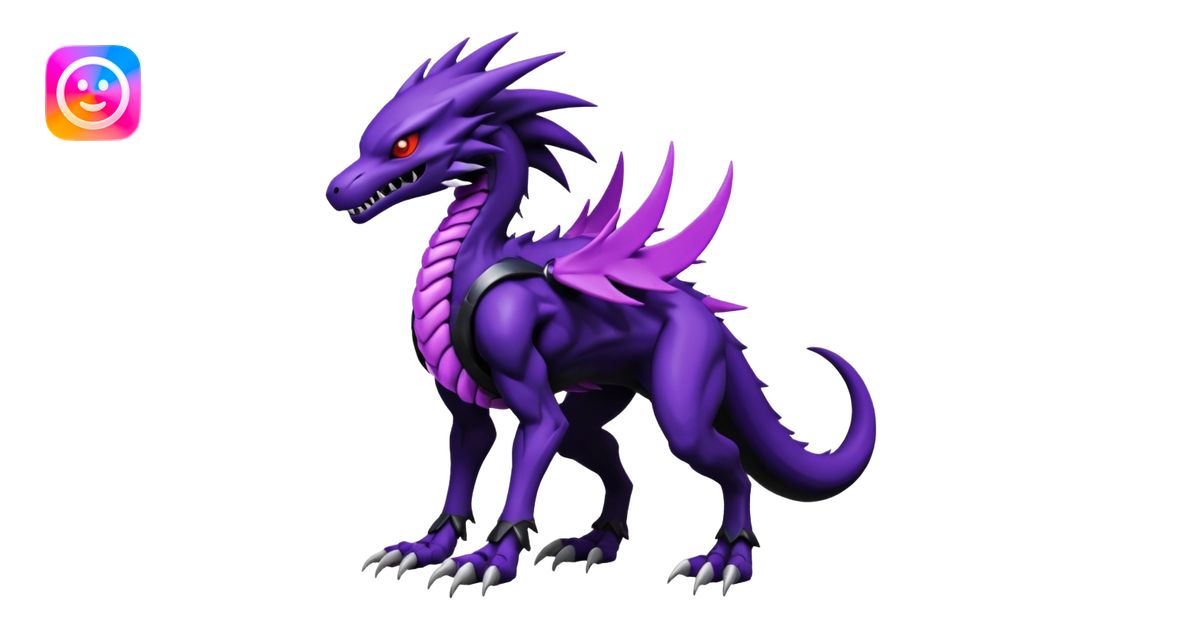 Darkrai-Venom-Sergal-Vernid-Protogen-Fakémon-Pokémon-creature emoji ...