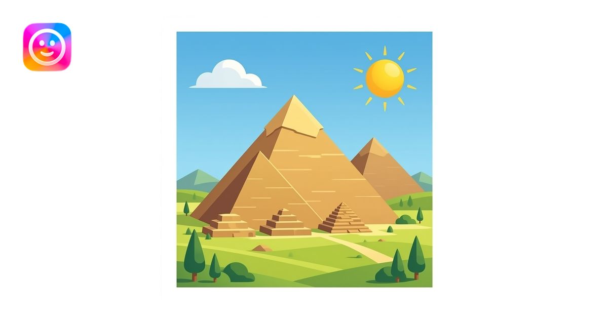 Piramide emoji | AI Emoji Generator
