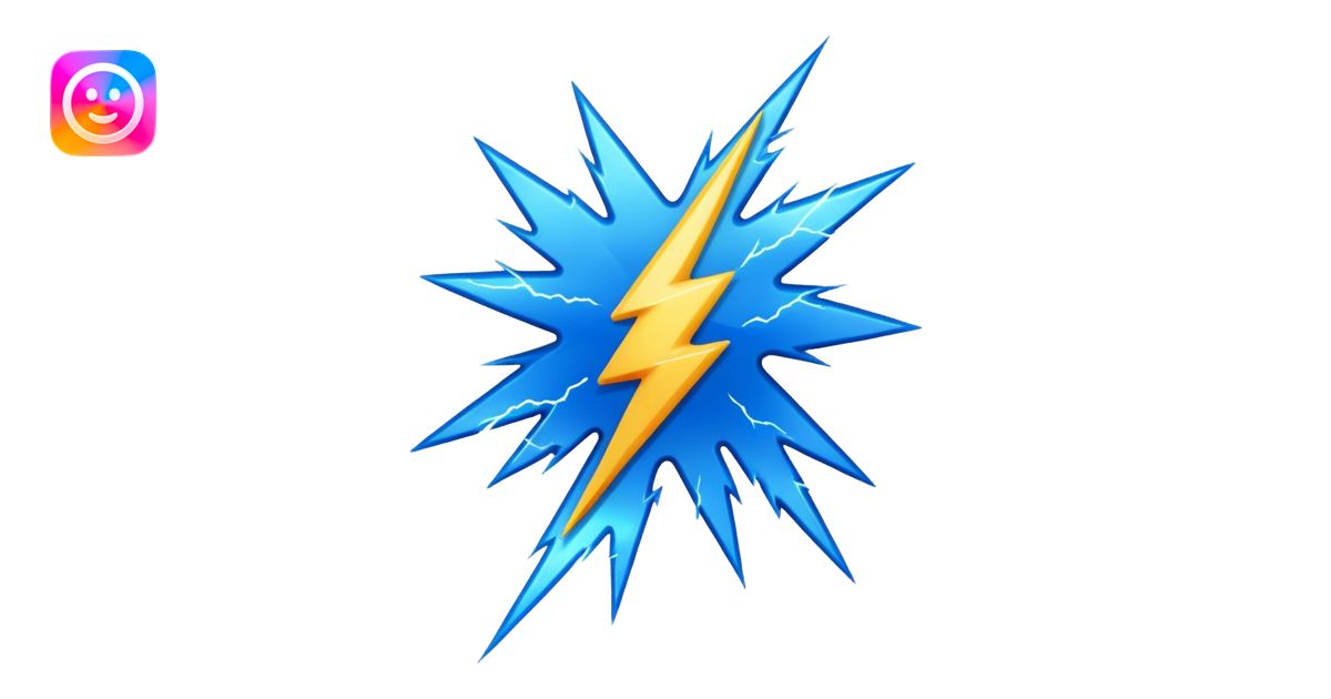 lightning flash emoji | AI Emoji Generator