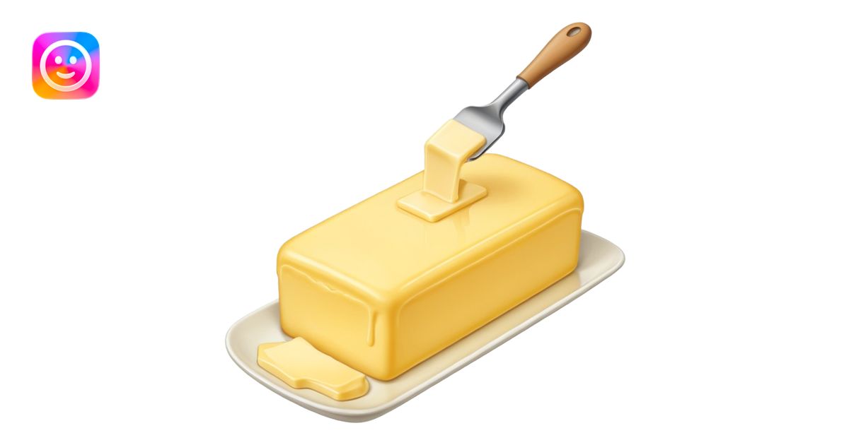 Butter emoji | AI Emoji Generator