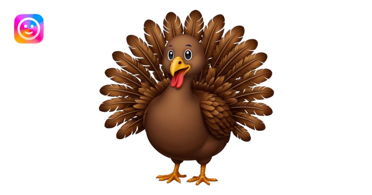 Turkey dancing emoji | AI Emoji Generator