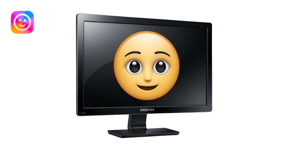 Samsung monitor emoji | AI Emoji Generator