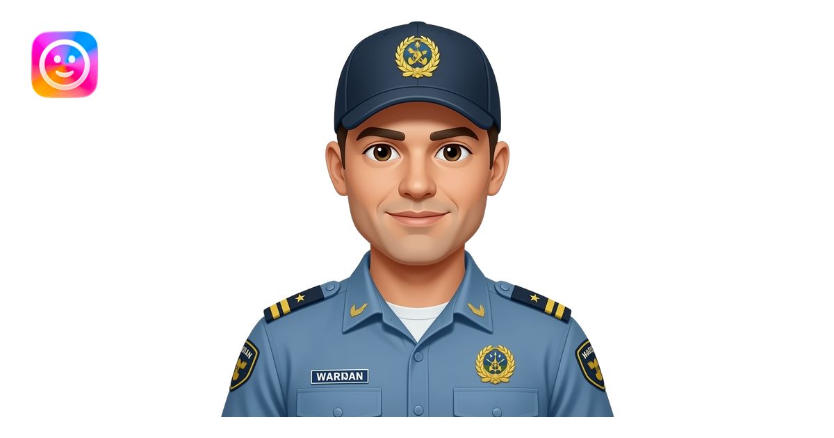 Reef warden emoji | AI Emoji Generator