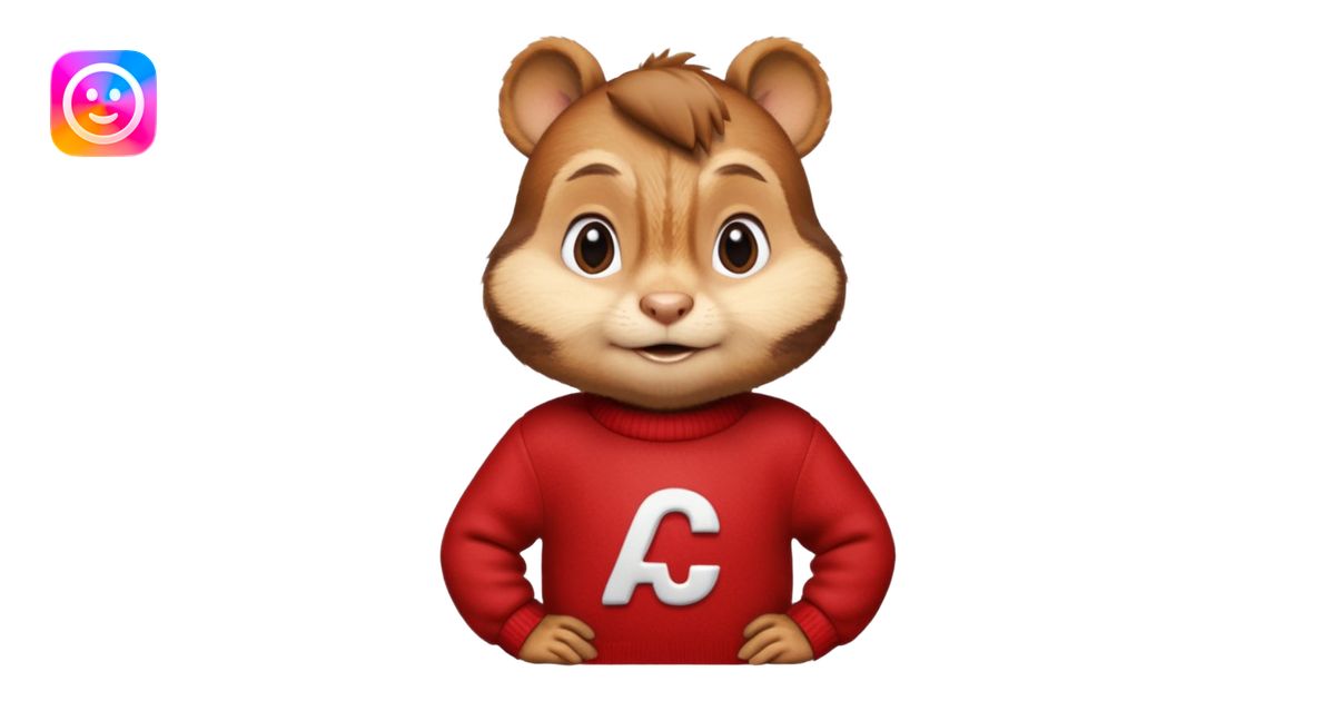 Alvin chipmunk emoji | AI Emoji Generator