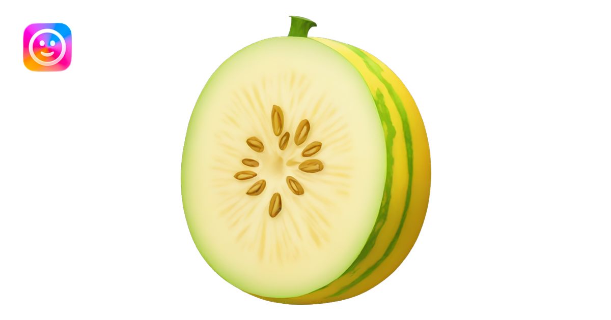 yellow melon emoji | AI Emoji Generator