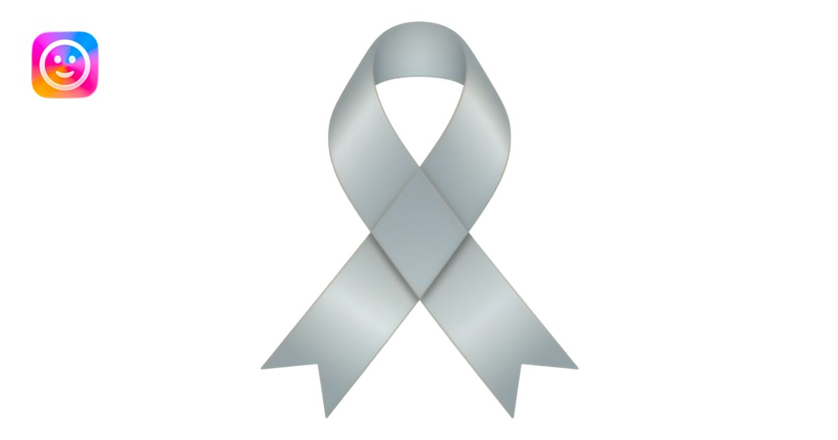 White vintage ribbon emoji | AI Emoji Generator