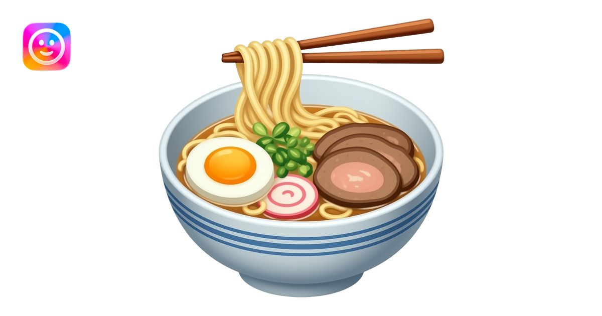 japan ramen emoji | AI Emoji Generator