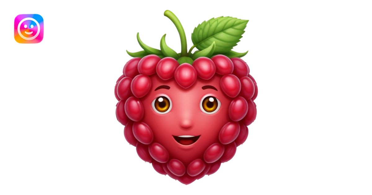 raspberry ios emoji | AI Emoji Generator