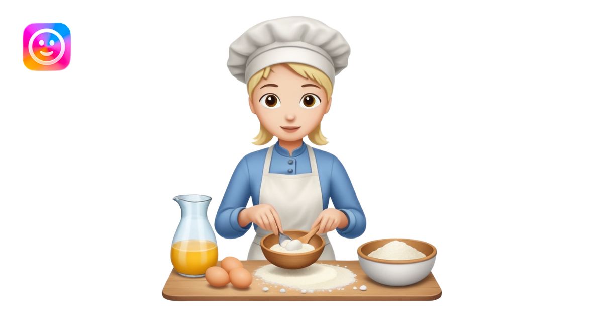 baking preparation emoji | AI Emoji Generator