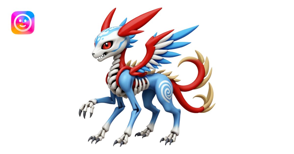 Digitigrade Cool Badass Skeletal Meloetta-Wargreymon-Renamon-Guilmon ...