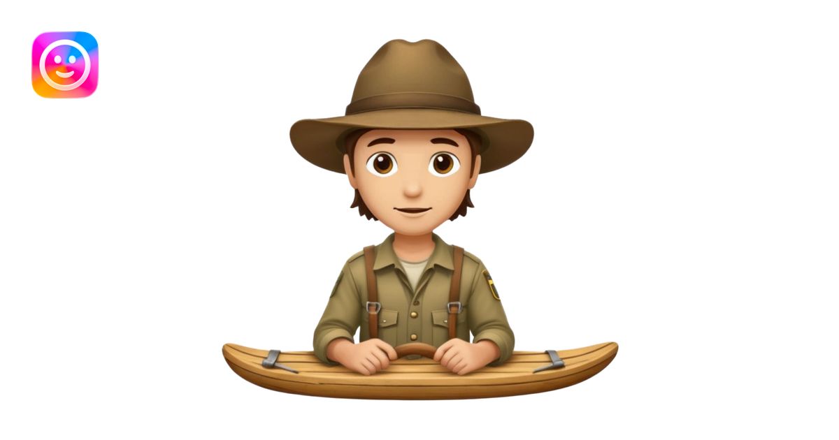 ranger on a raft emoji | AI Emoji Generator