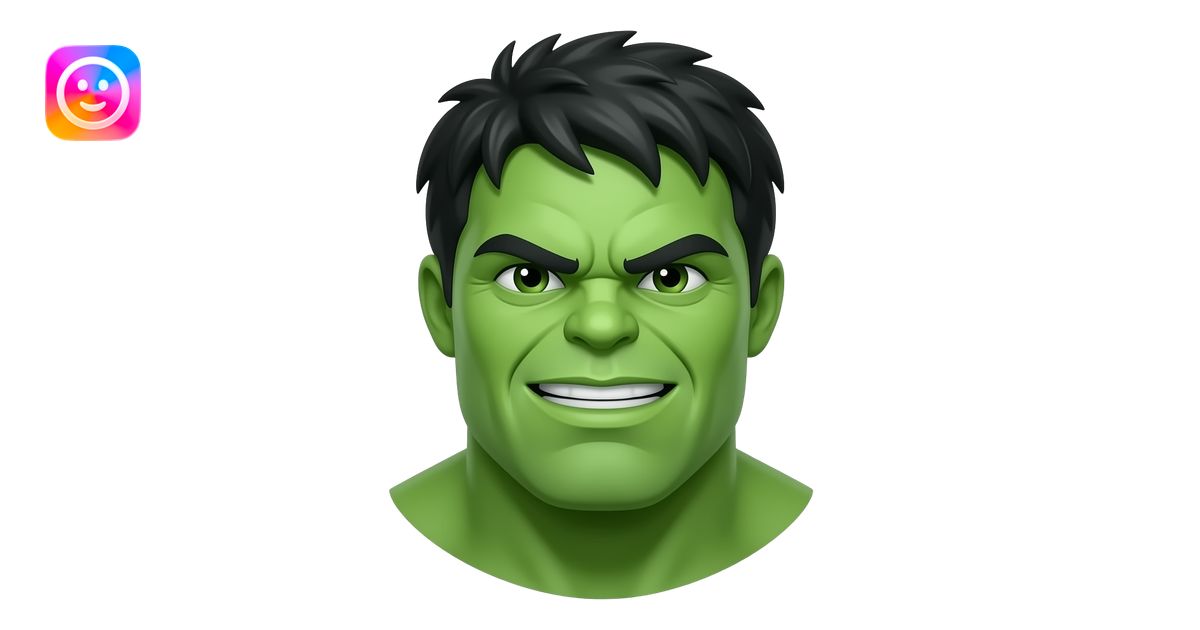 hulk emoji | AI Emoji Generator