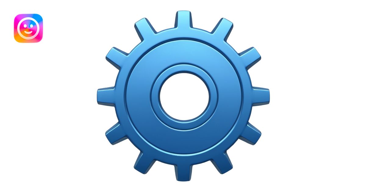 create emoji Task Jira Issue Type. ref. ⚙️ emoji | AI Emoji Generator