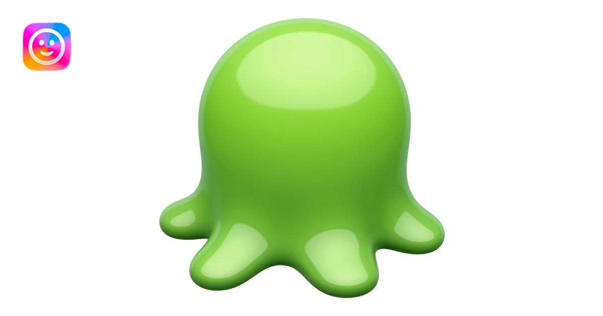 SLIME emoji | AI Emoji Generator