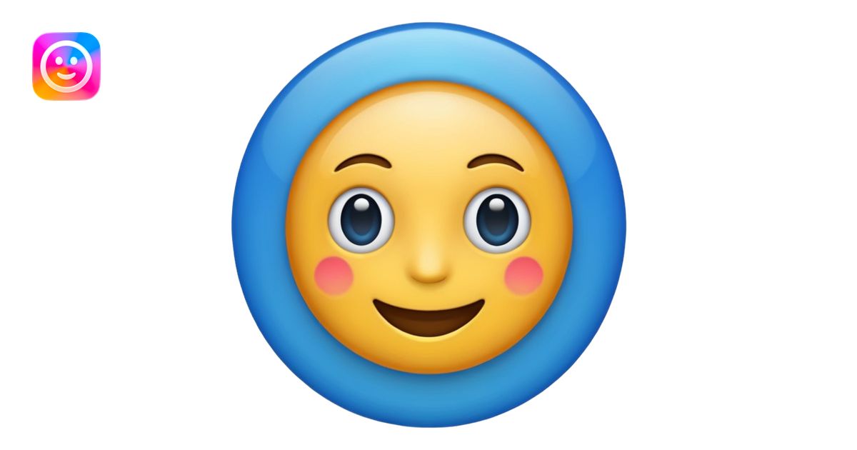 Asme el emoji de verificado en color azul emoji | AI Emoji Generator