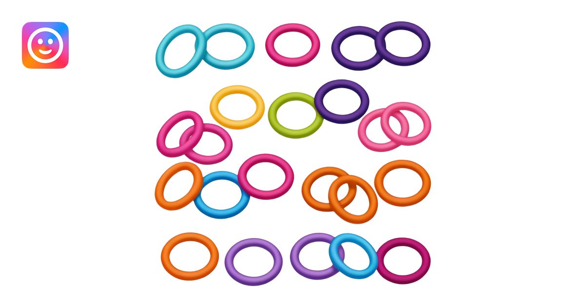 Hair ties emoji AI Emoji Generator