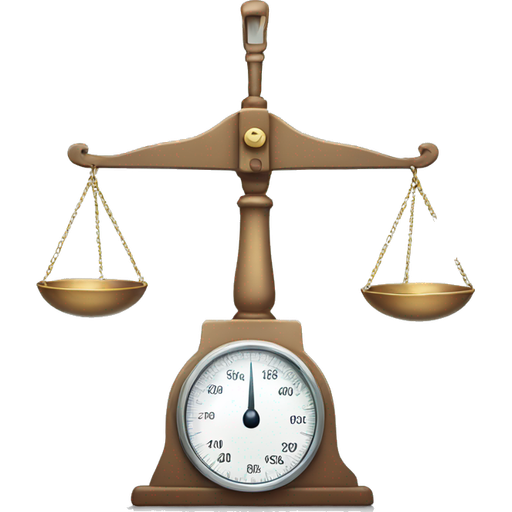 weighing scale emoji