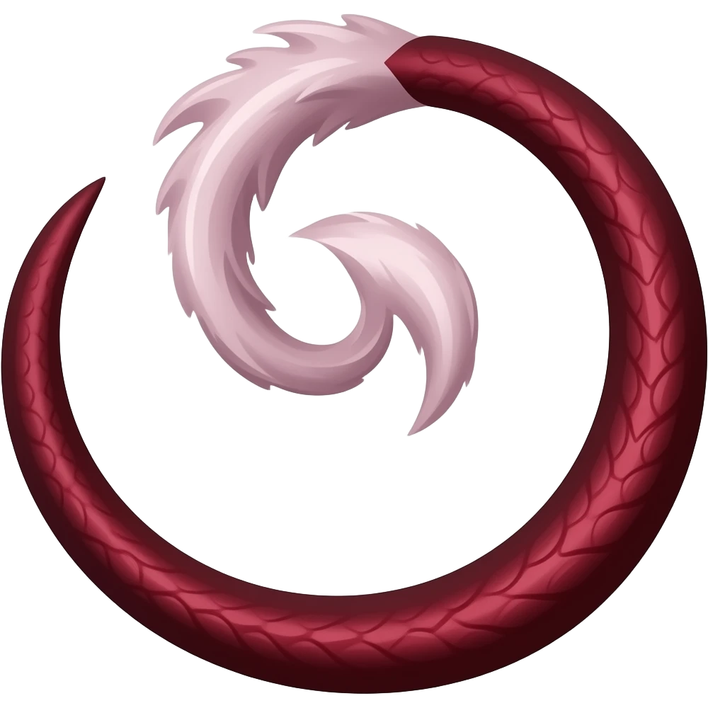 Vampire tail emoji