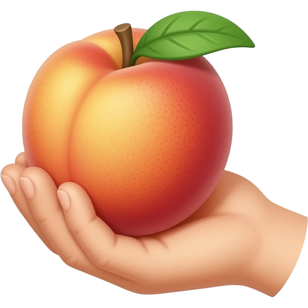 🍑👐 emoji