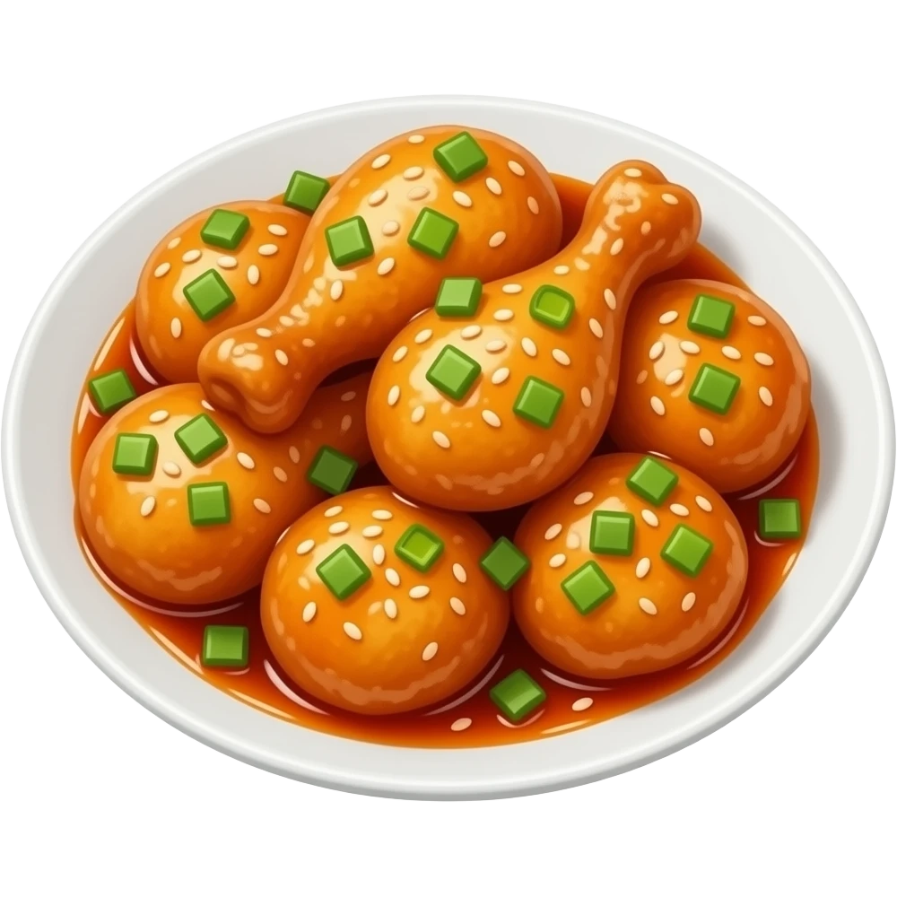 ORANGE CHICKEN emoji