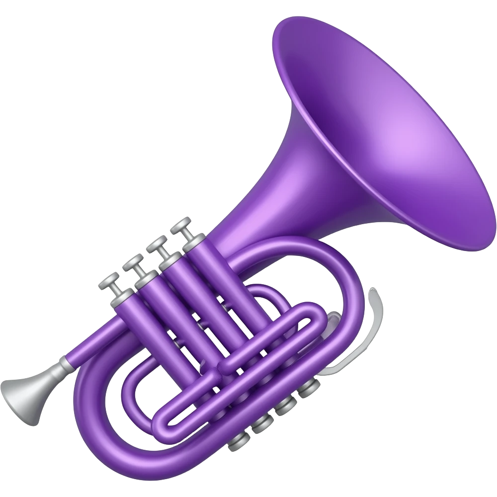 Purple Sousaphone emoji