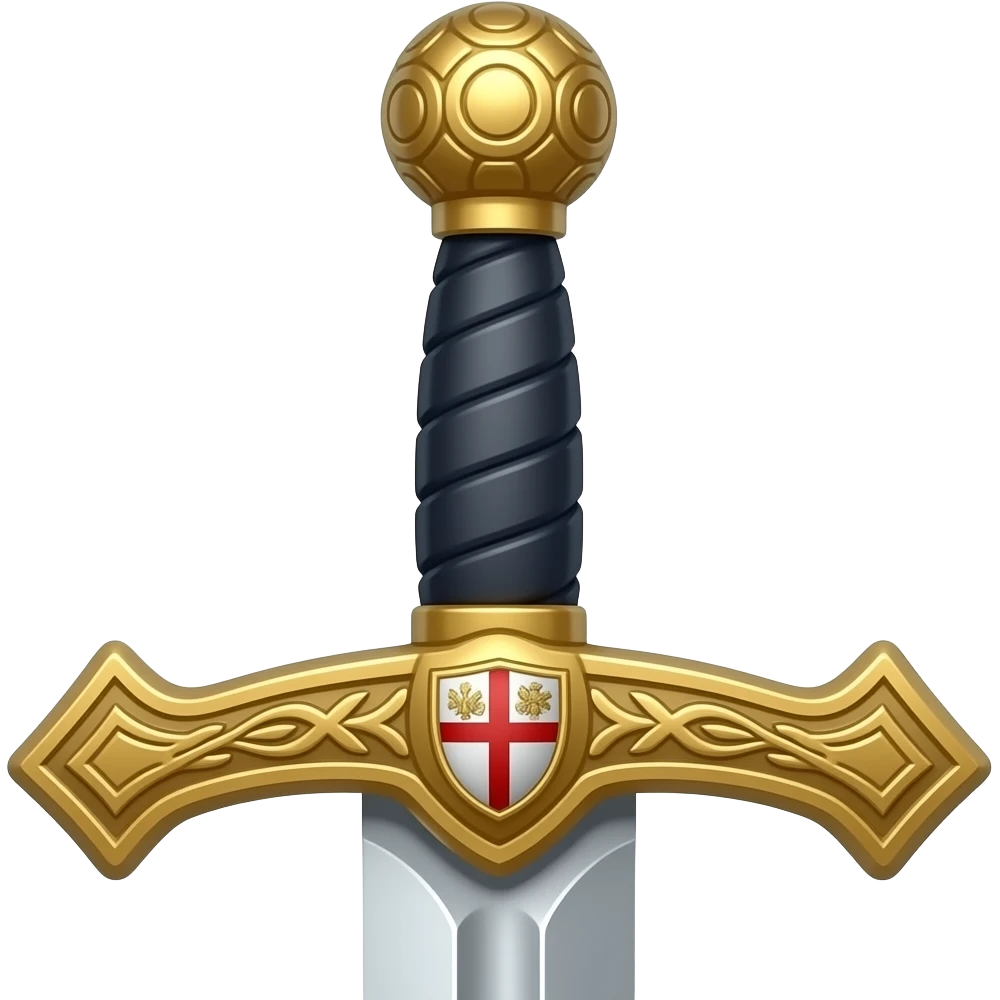 Crusader sword emoji