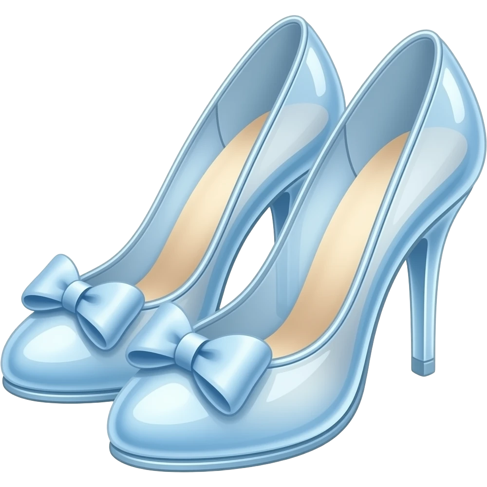 Cinderella's Glass Shoes emoji