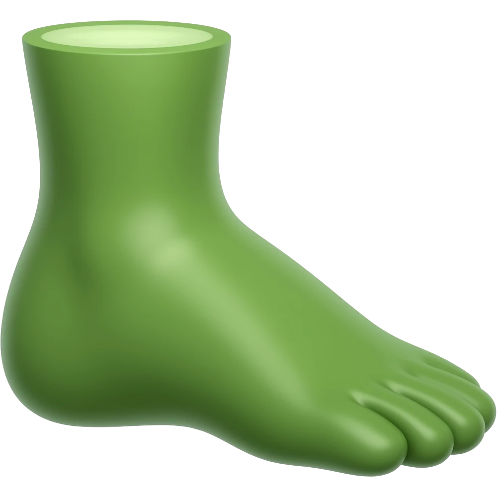 green🦵 emoji