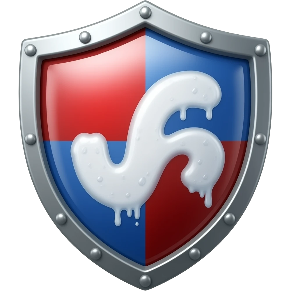 Red Ice Shield emoji