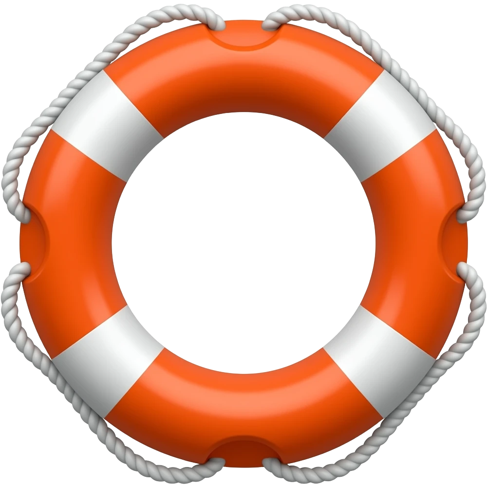 water rescue rope emoji