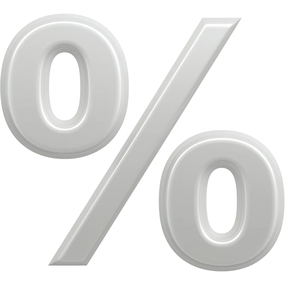 1 % emoji