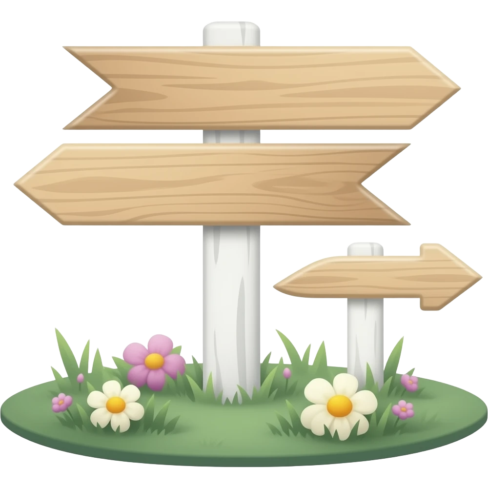 Wegweiser emoji