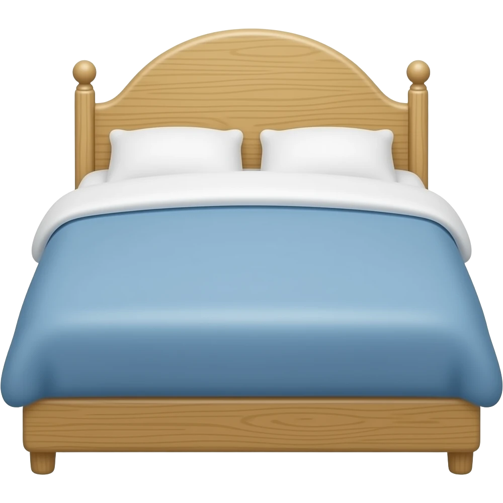 a bed emoji