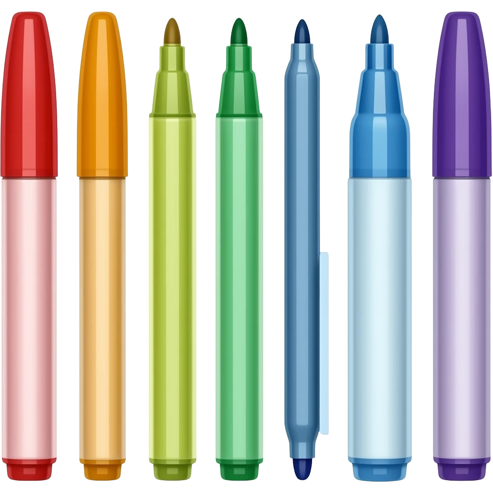 markers emoji