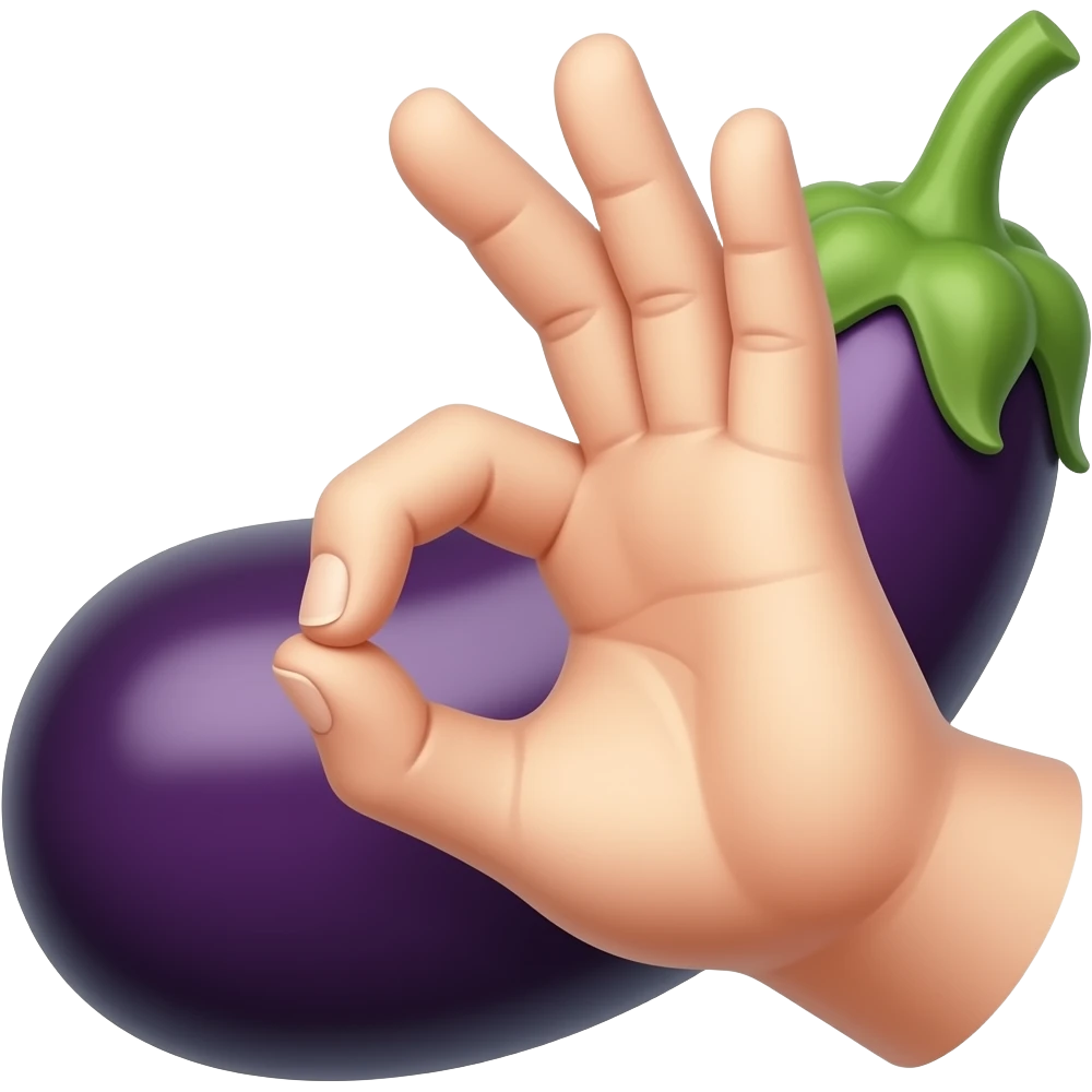 🍆👌 emoji