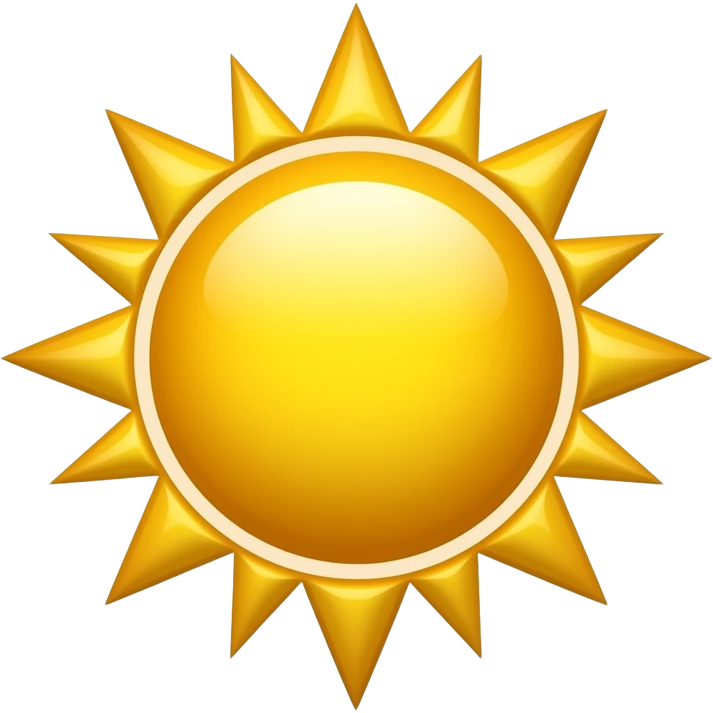 sun emoji